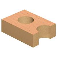 Through-Hole Carbide Tipped Drill, 2/5" Diameter Nia-Chem Ltd.