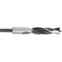 Brad Point, Wood Drills, 1", 8-5/8" Length, 1/2" Shank Nia-Chem Ltd.