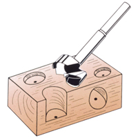 M&egrave;che Forstner, 2/5", Tige 8 mm, Longeur de 3-1/2" Nia-Chem Ltd.