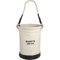 Heavy-Duty Buckets, 11" L x 11" W x 16" H, Canvas, Beige Nia-Chem Ltd.