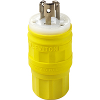 Dispositif verrouillable de qualit&eacute; industrielle, Plastique, 15 A, 125 V, L5-15P Nia-Chem Ltd.