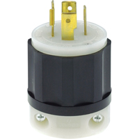 Dispositif verrouillable de qualit&eacute; industrielle, Nylon, 20 A, 125 V/250 V, L14-20P Nia-Chem Ltd.