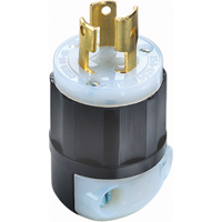 Dispositif verrouillable de qualit&eacute; industrielle, Nylon, 15 A, 125 V, L5-15P Nia-Chem Ltd.