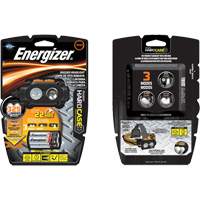 Lampe frontale robuste Hardcase, DEL, 325 lumens, 6,5 hres de fonctionnement, piles AA Nia-Chem Ltd.
