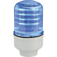 Streamline<sup>®</sup> Modular Multifunctional LED Beacons, Continuous/Flashing/Rotating, Blue XE718 | Nia-Chem Ltd.