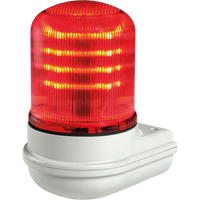 Streamline<sup>®</sup> Modular Multifunctional LED Beacons, Continuous/Flashing/Rotating, Red XE721 | Nia-Chem Ltd.