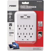 Prime&reg; USB Charger with Surge Protector Nia-Chem Ltd.