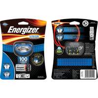 Vision Headlamp, LED, 100 Lumens, 10 Hrs. Run Time, AAA Batteries Nia-Chem Ltd.