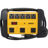 Workshop Surge Protector Power Strip, 8 Outlets, 1350 J, 1875 W, 6' Cord Nia-Chem Ltd.