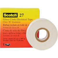 Scotch<sup>®</sup> 27 Glass Cloth Electrical Tape, 12 mm (1/2") W x 20 m (66') L XH289 | Nia-Chem Ltd.