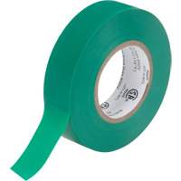Electrical Tape, 19 mm (3/4") x 18 M (60'), Green, 7 mils XH384 | Nia-Chem Ltd.