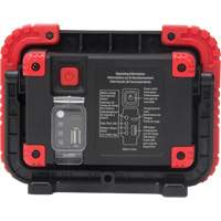 Portable Work Light, LED, 10 W, 1000 Lumens, Plastic Housing Nia-Chem Ltd.
