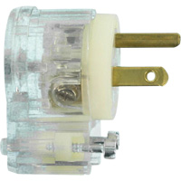 Angled Hospital Grade Extension Plug, Nylon, 15 Amps, 125 V Nia-Chem Ltd.