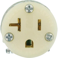 Hospital Grade Extension Plug Connector, 5-20R, Nylon XI202 | Nia-Chem Ltd.