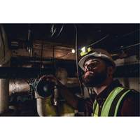 USB HAZ-LO&reg; Intrinsically Safe Headlamp, LED, 250 Lumens, 7 Hrs. Run Time, Rechargeable Batteries Nia-Chem Ltd.