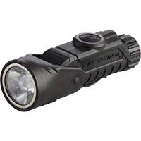 Vantage&reg; 180 X Multi-Fuel Helmet/Right Angle Flashlight, LED, Rechargeable/CR123A Batteries, Nylon Polymer Nia-Chem Ltd.