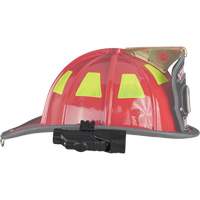 Vantage&reg; 180 X Multi-Fuel Helmet/Right Angle Flashlight, LED, Rechargeable/CR123A Batteries, Nylon Polymer Nia-Chem Ltd.