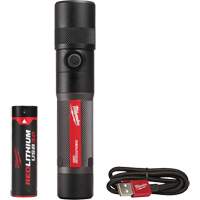 1100L Twist Focus Flashlight, LED, 1100 Lumens, Rechargeable Batteries Nia-Chem Ltd.