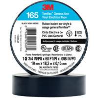Temflex General Use Vinyl Electrical Tape 165, 19 mm (3/4") x 18 M (60'), Black, 6 mils Nia-Chem Ltd.