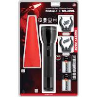 Ensemble de lampes de poche de s&eacute;curit&eacute;, DEL, 487 lumens, Piles D Nia-Chem Ltd.