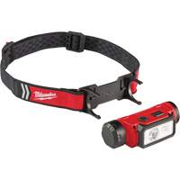 REDLITHIUM USB Hardhat Headlamp, LED, 600 Lumens, 5 Hrs. Run Time, Rechargeable Batteries Nia-Chem Ltd.