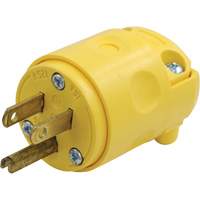 Replacement Plug, PVC, 15 A, 125 V XJ241 | Nia-Chem Ltd.
