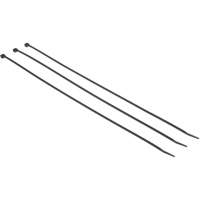 Steel Barb Cable Tie, 6" Long, 40 lbs. Tensile Strength, Black XJ265 | Nia-Chem Ltd.