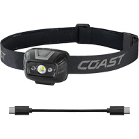 FL20R Dual Colour Wide Angle Flood Headlamp, LED, 520 Lumens, 2.5 Hrs. Run Time, Rechargeable Batteries Nia-Chem Ltd.