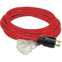 Generator Extension Cord with Tritap, STW, 10 AWG, 3 Outlet(s), 25' Nia-Chem Ltd.
