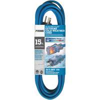 Cordon rallonge pour le froid extr&ecirc;me Glacier Flex, Ext&eacute;rieur, SJTW, AWG 16/3, 13 A, 15' Nia-Chem Ltd.
