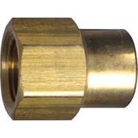 Reduced Pipe Coupling, Brass, 1/2" x 3/8" Nia-Chem Ltd.
