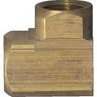 Extruded 90° Elbow Pipe Fitting, FPT, Brass, 1/8" YA811 | Nia-Chem Ltd.