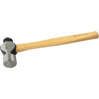 Ball Pein Hammer, 48 oz. Head Weight, Plain Face, Wood Handle Nia-Chem Ltd.