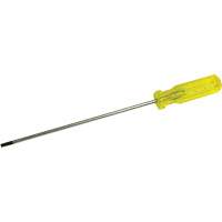 Tournevis &agrave; fente pour &eacute;lectricien, Tige de 3/16", Ronde, 11-1/2" lo, Prise en Plastique Nia-Chem Ltd.