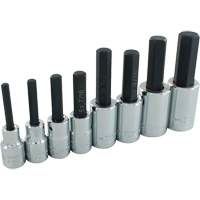 Hex Head SAE Socket Set, Hex, 1/2" Drive, 8 Pcs Nia-Chem Ltd.